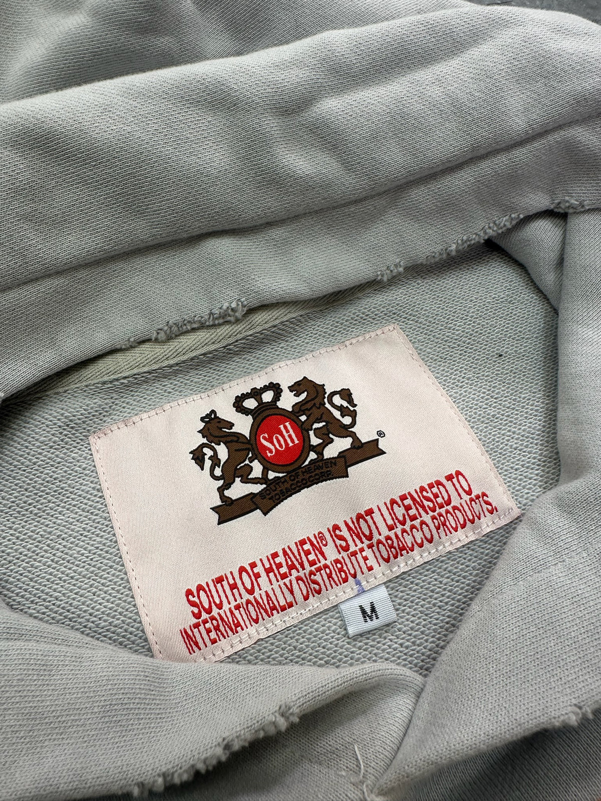 S.A.R. - Cement Boxy Hoodie
