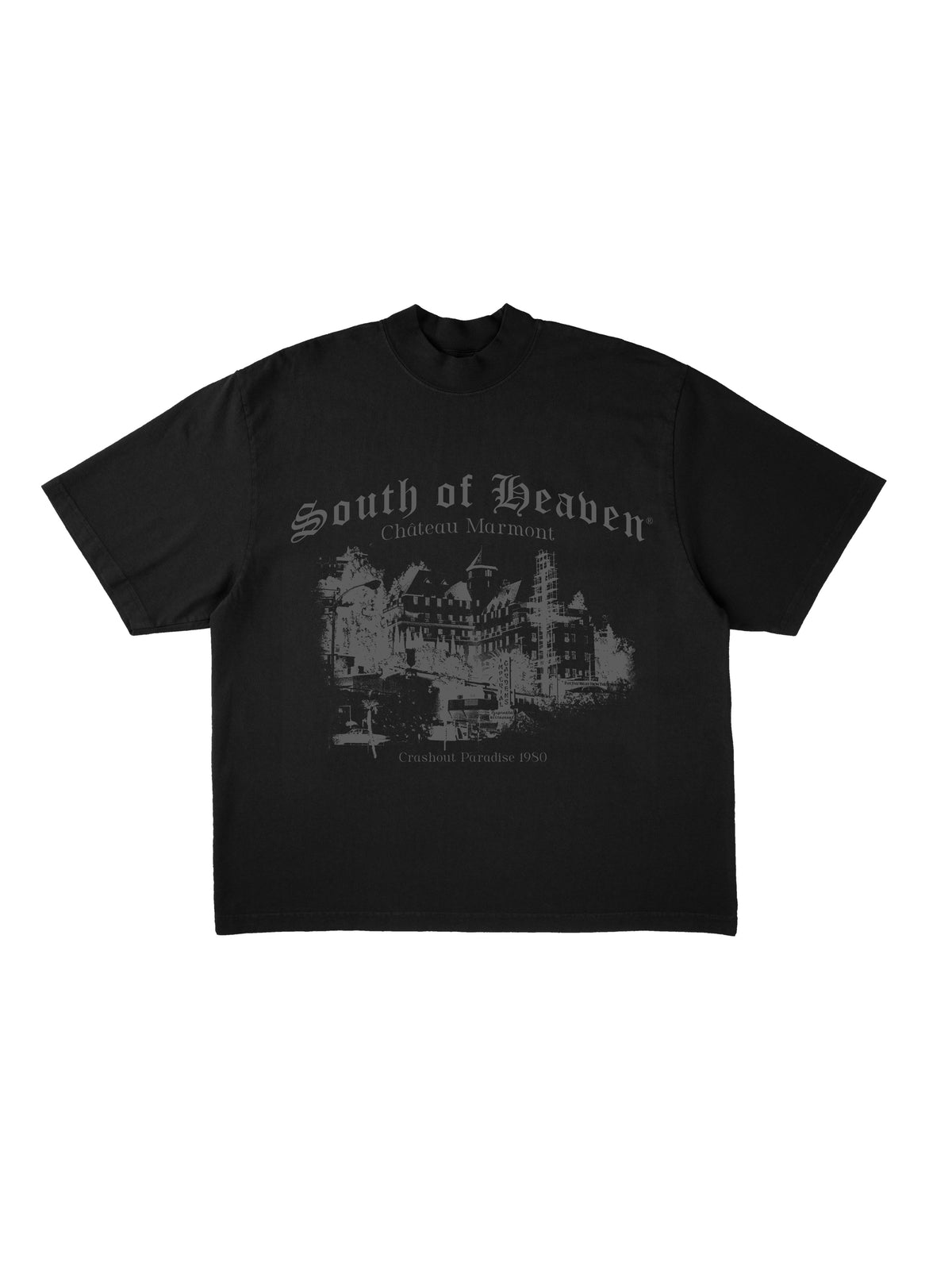 CHATEAU - HEAVY TEE BLACK