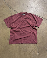 BLANK TEE - CRIMSON RED