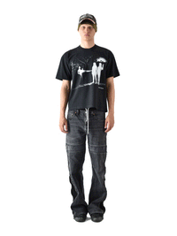DEEP STATE - Heavy Box Tee Black