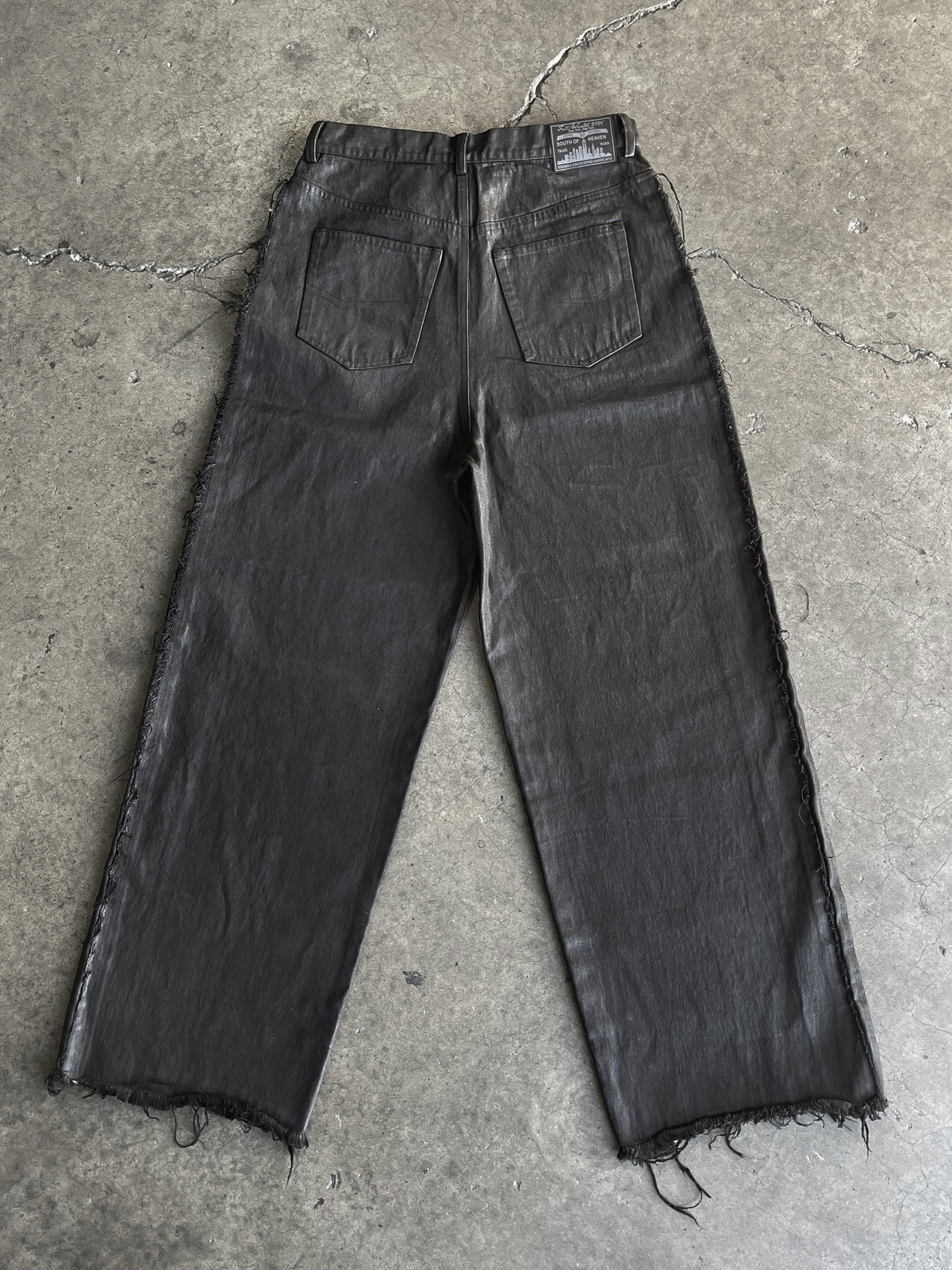 NYC - Heavy Coated Wax Denim
