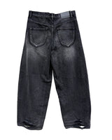 MOSES - Genuine Leather Knee Pad Denim