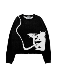 LITTLE DEVIL - Heavyweight Knitted Sweater