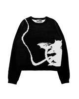 LITTLE DEVIL - Heavyweight Knitted Sweater