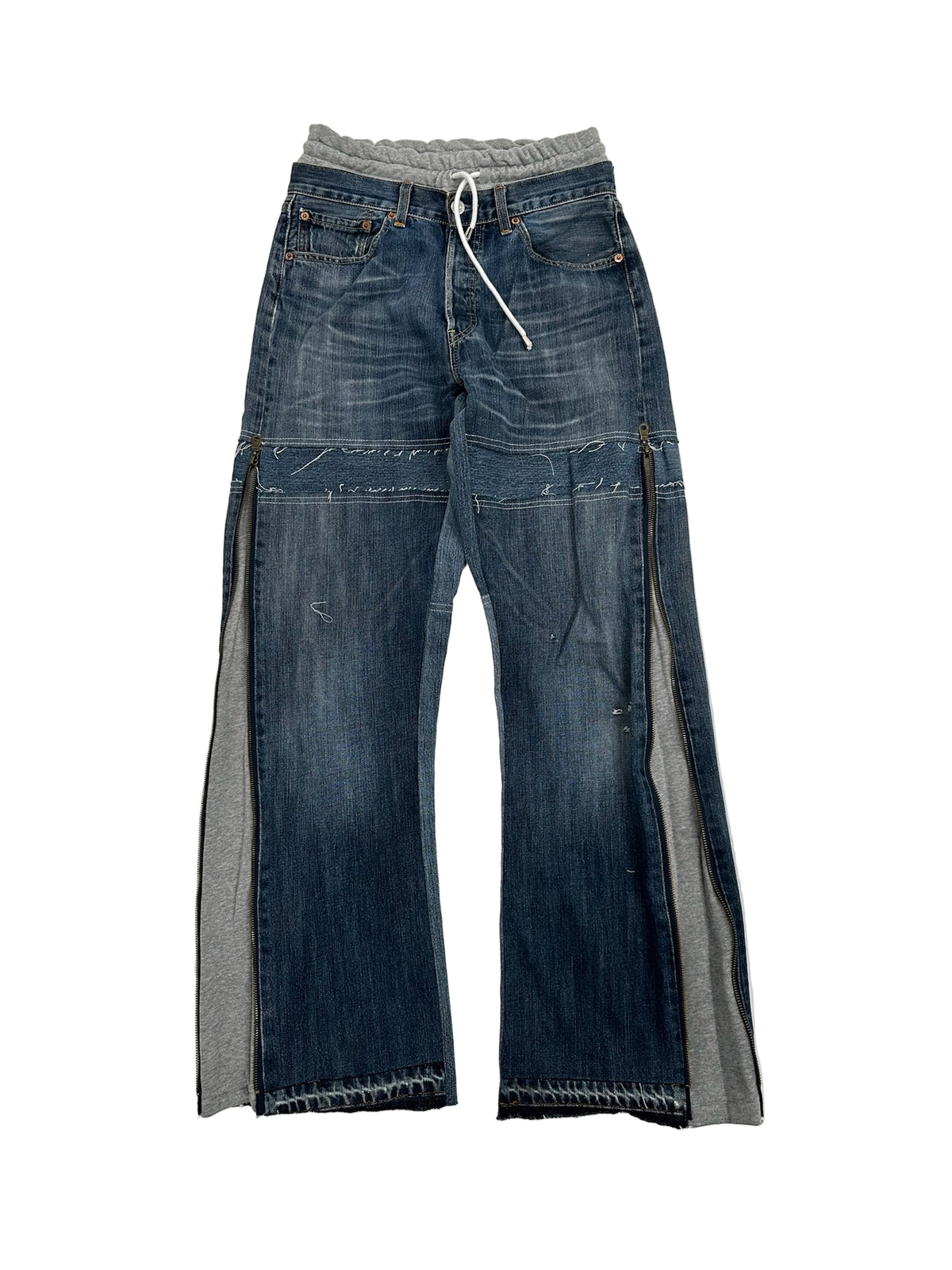 HYBRID SWEATDENIM - Indigo