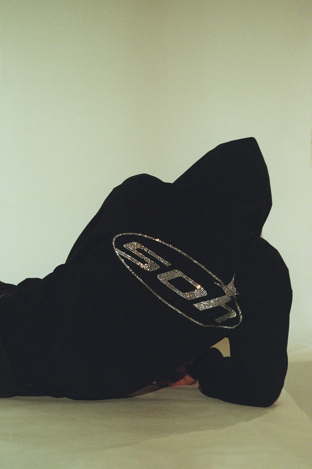 VISION - Heavyweight Print/Rhinestone Hoodie