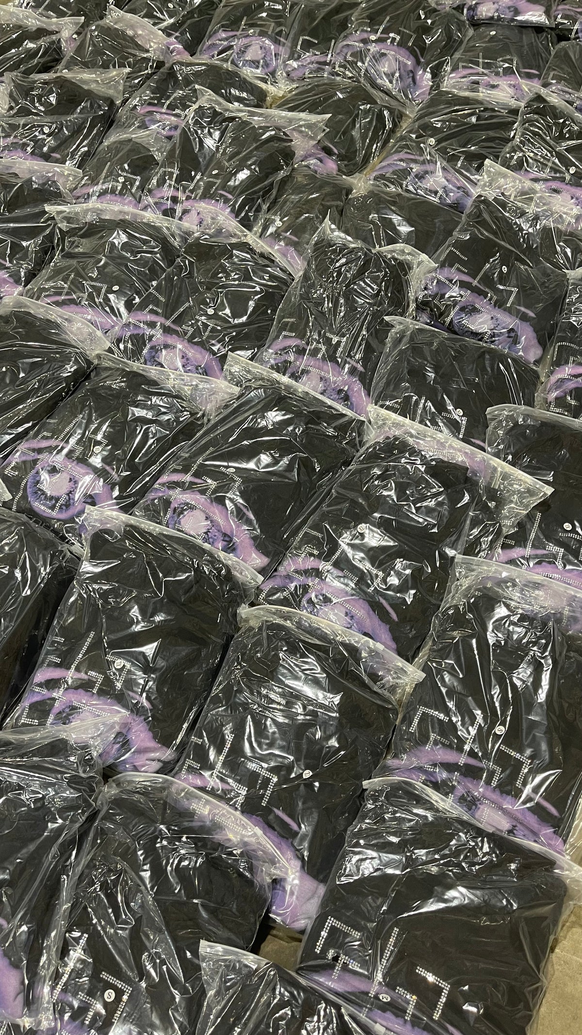 VISION - Heavyweight Print/Rhinestone Hoodie