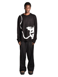 LITTLE DEVIL - Heavyweight Knitted Sweater