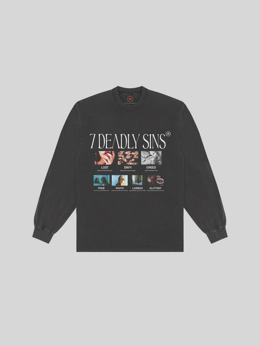 7 DEADLY SINS - Heavyweight L/S T-shirt
