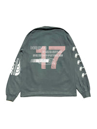 MOTORSPORT - Washed Green L/S T-Shirt