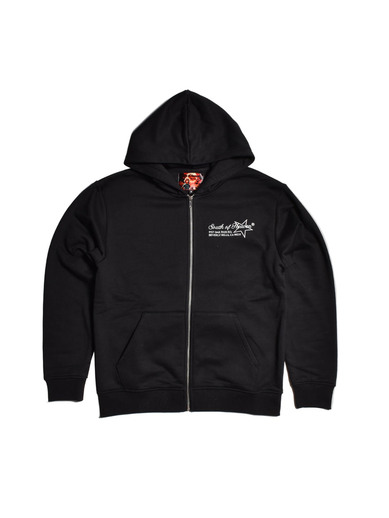 NIGHTCLUB - Puff print Zip-Up