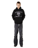 SKULLY - Heavyweight Rhinestone Hoodie