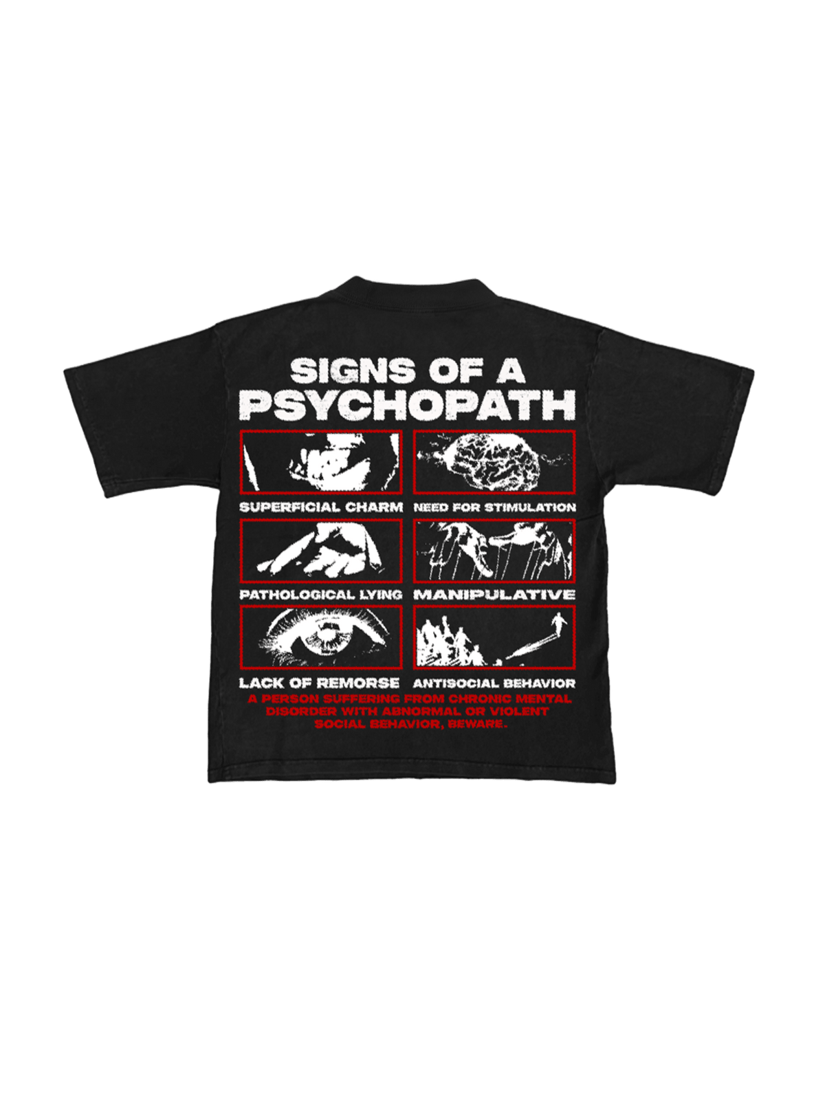 SIGNS OF A PSYCHOPATH - TEE