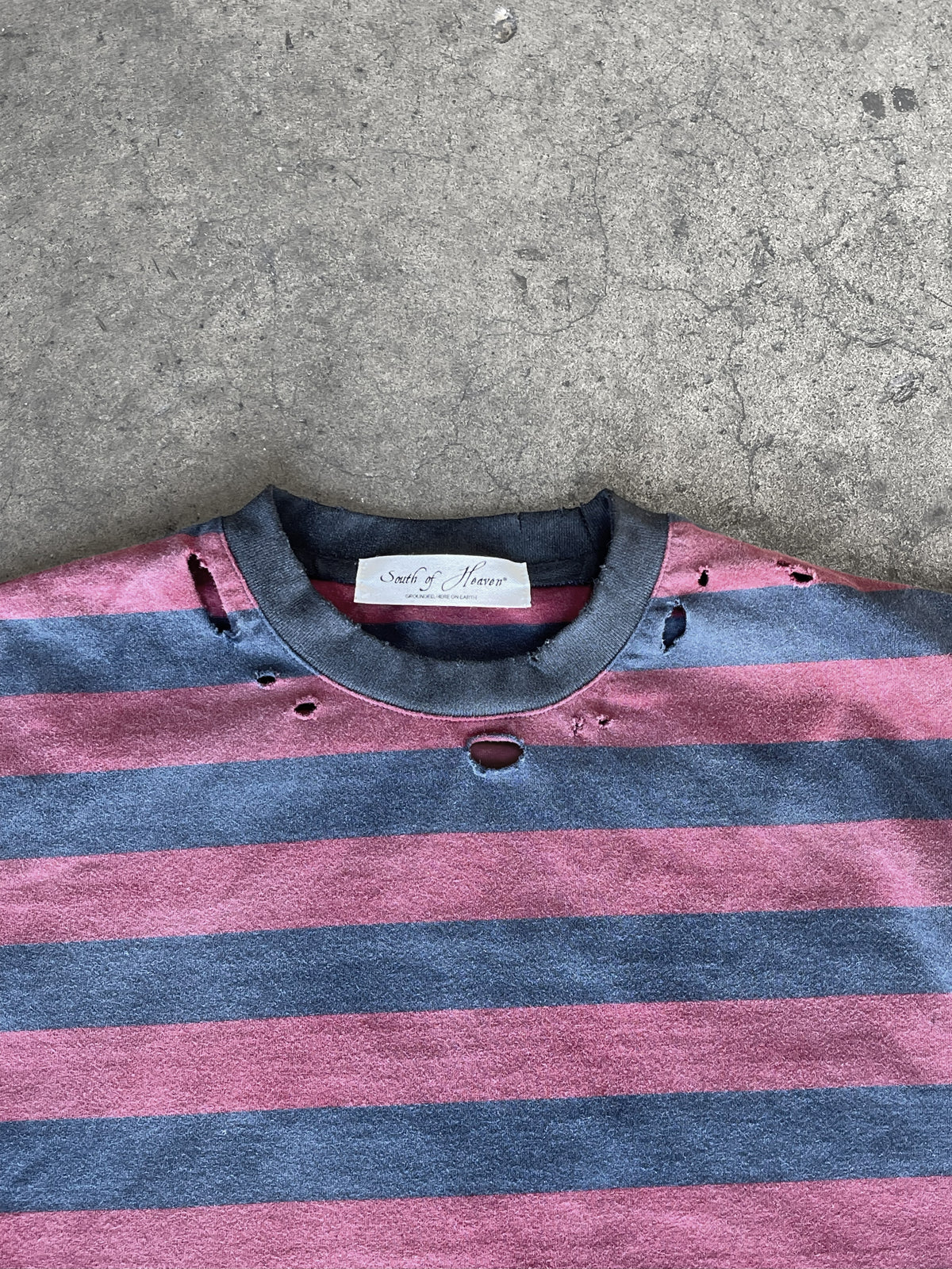 FREDDY - DISTRESSED LONGSLEEVE T-SHIRT