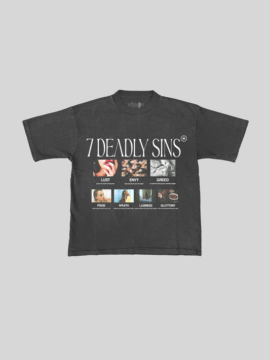 7 DEADLY SINS - Heavyweight T-shirt