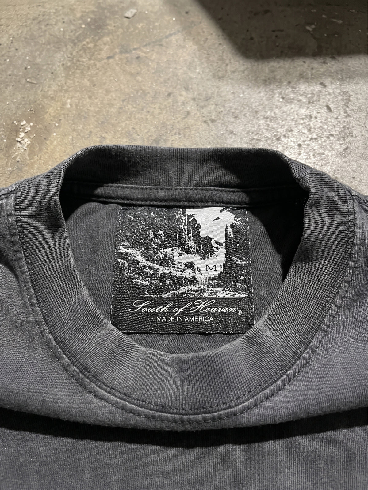 FALLEN - Dark Wash Heavy T-Shirt
