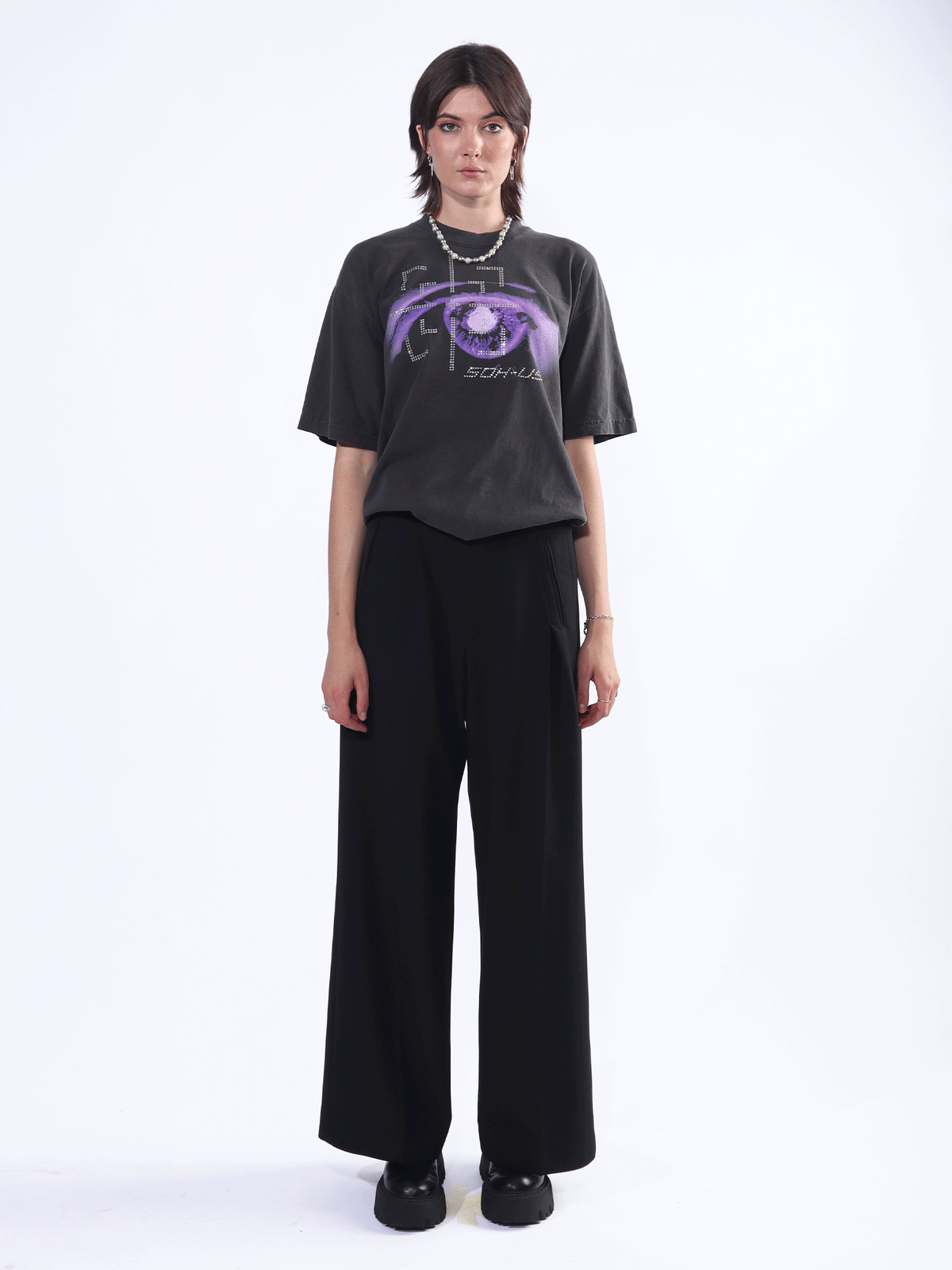 VISION - Heavyweight Rhinestone T-Shirt