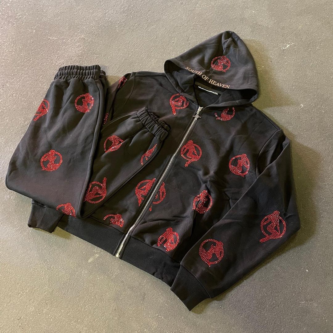 NIGHTCLUB - RHINESTONE ZIP