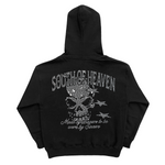 777 DIVISION  - RHINESTONE ZIP HOODIE