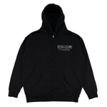 777 DIVISION  - RHINESTONE ZIP HOODIE