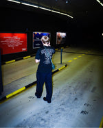 777 DIVISION - BACK + FRONT RHINESTONE TEE