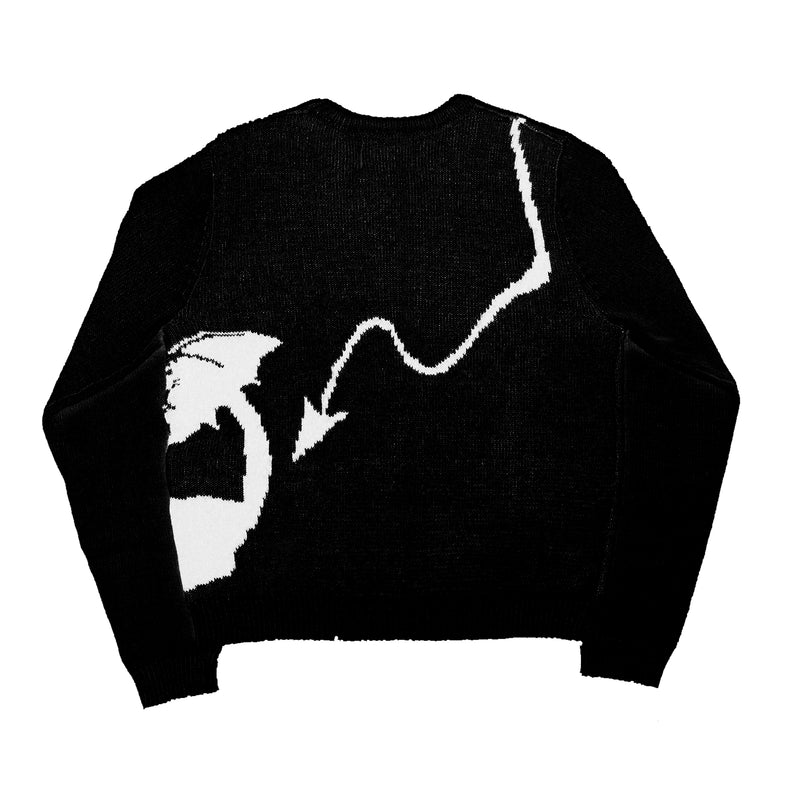LITTLE DEVIL - Heavyweight Knitted Sweater