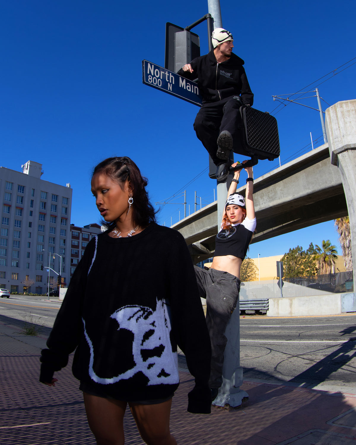 LITTLE DEVIL - Heavyweight Knitted Sweater