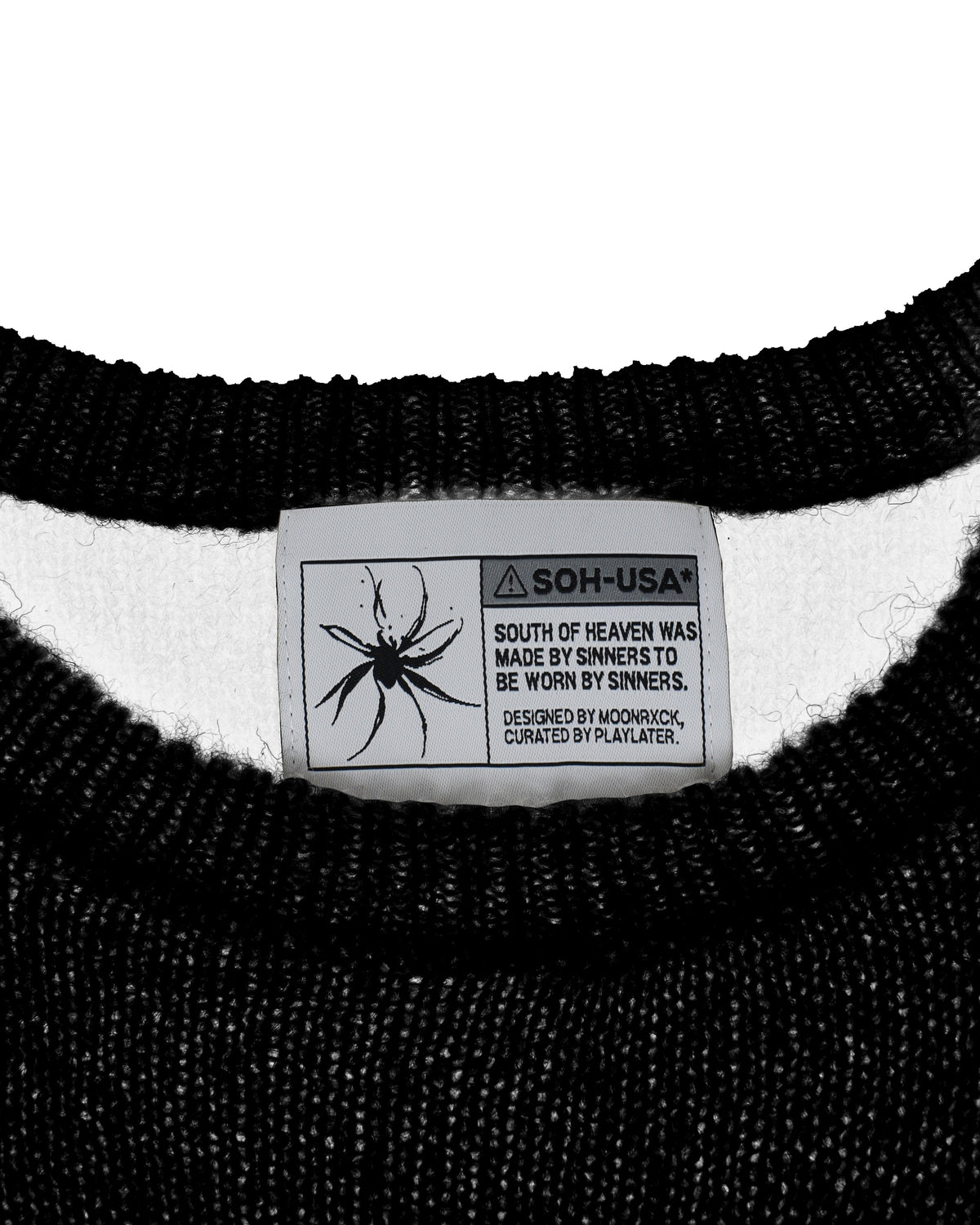 LITTLE DEVIL - Heavyweight Knitted Sweater