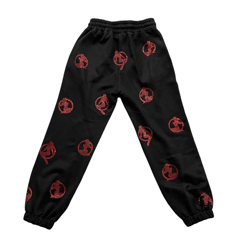 NIGHTCLUB - RHINESTONE SWEATPANTS