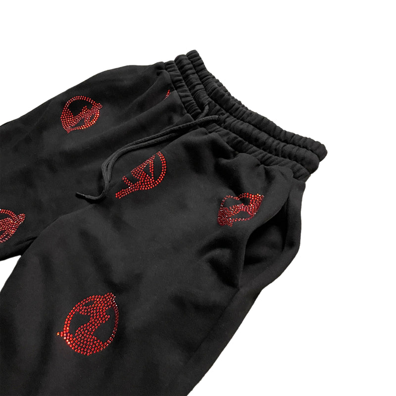 NIGHTCLUB - RHINESTONE SWEATPANTS